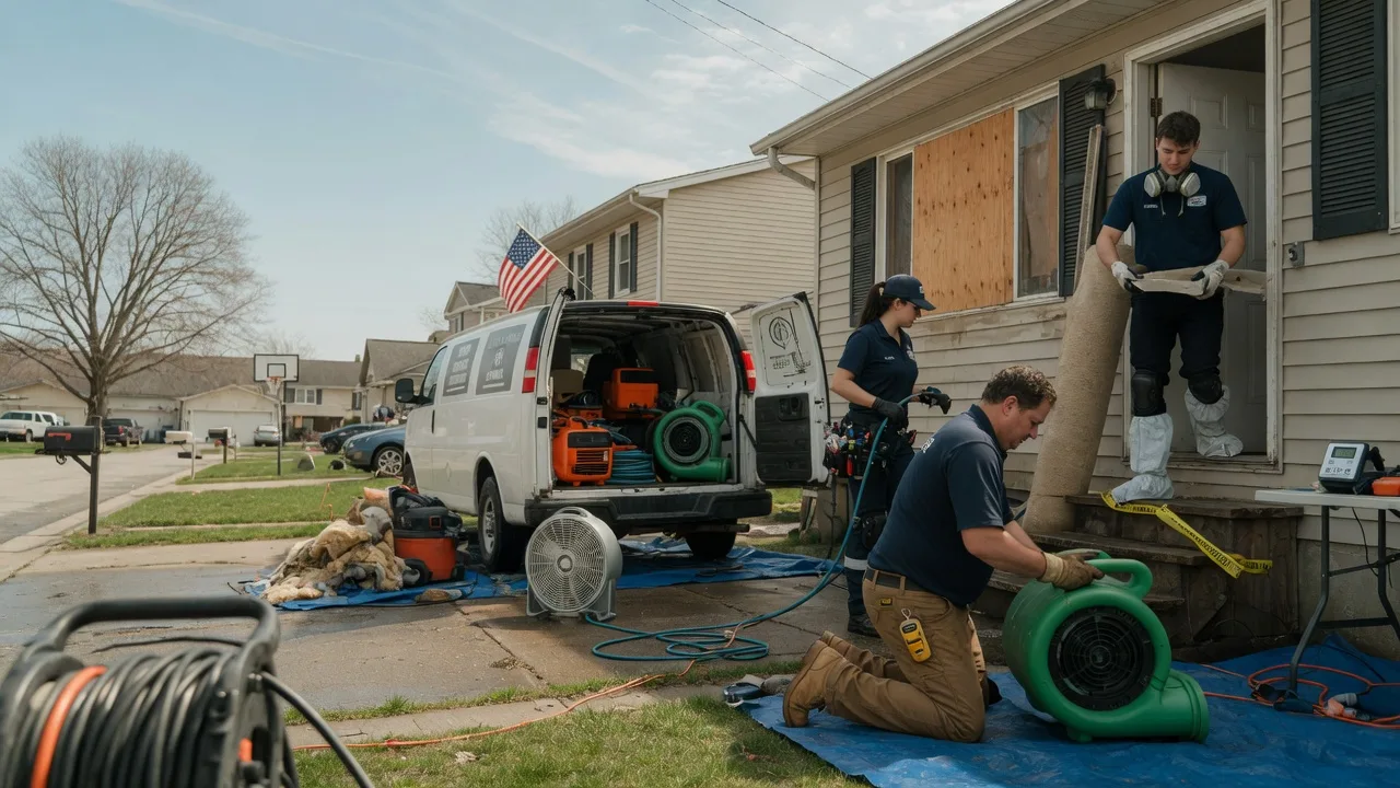 Water Damage Restoration in Mercer, PA near me